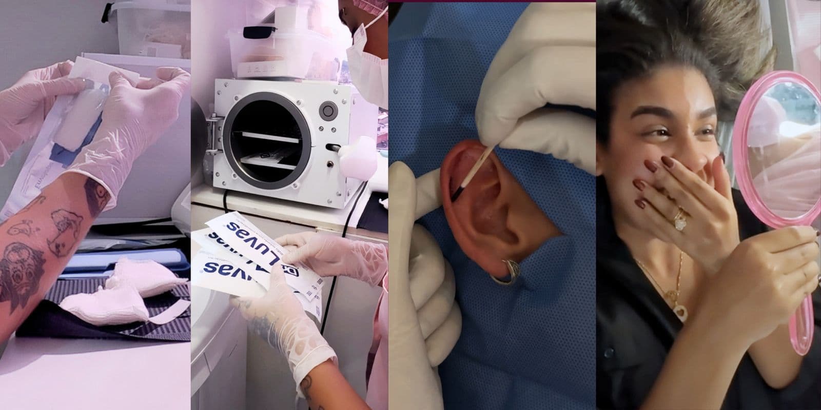 Atendimento de perfuração com foco em precisão e biossegurança